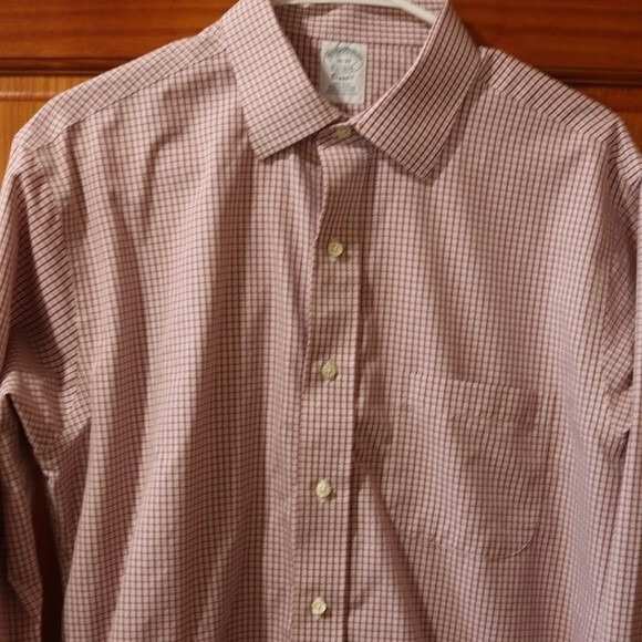 Vintage Brooks Brothers Red Checked Shirt Upcycle Project DIY Sewing Craft 16 - Picture 5 of 13